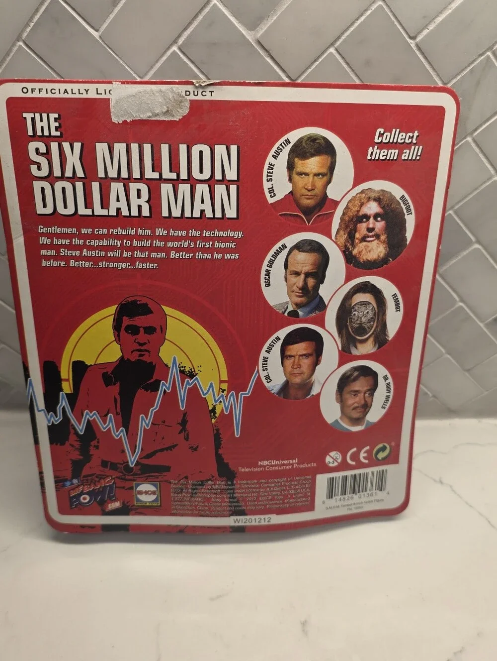 Bif Bang Pow! The Six Million Dollar Man FEMBOT 8